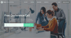 Desktop Screenshot of freeconferencecalling.com